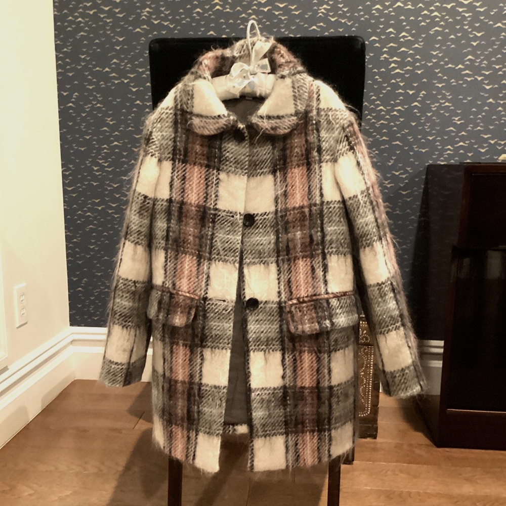 Girls wool/mohair coat